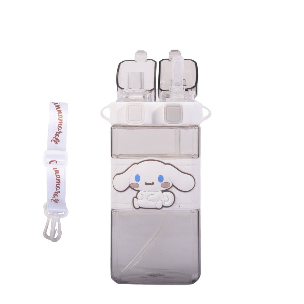 Cinnamoroll White Dual-Compartment Water Bottle