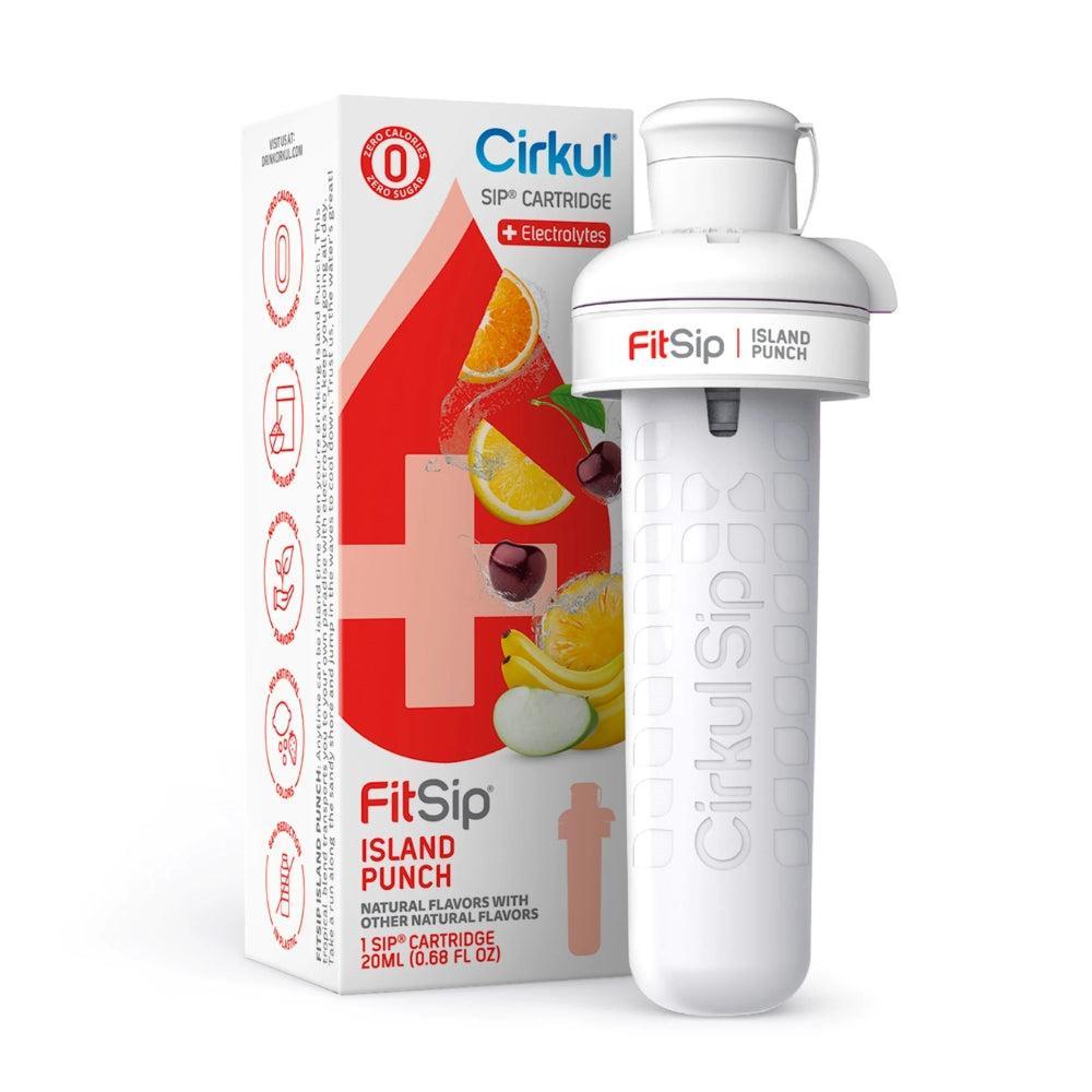 Cirkul FitSip Island Punch Flavor Cartridge, Tropical Blend with Electrolytes, 1-Pack