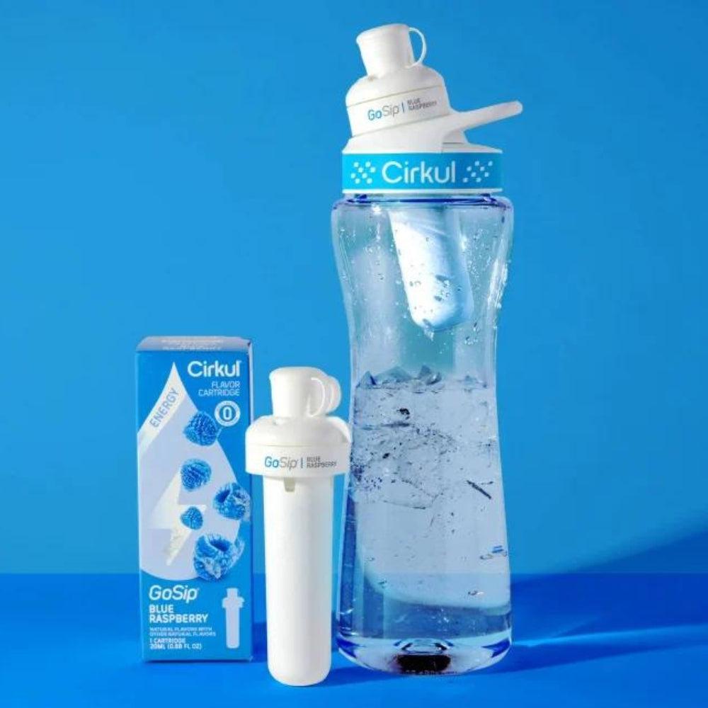 Cirkul GoSip Blue Raspberry Flavor Cartridge, Drink Mix, 1-Pack