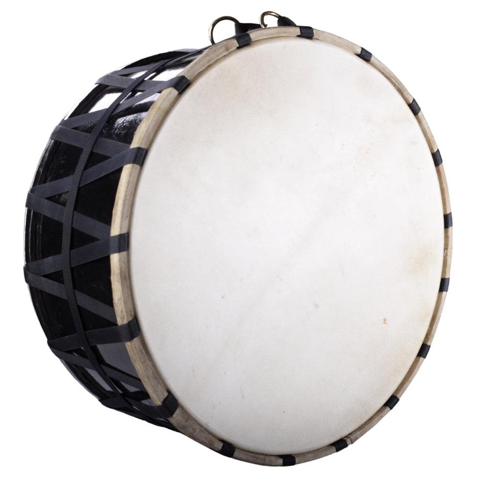 Classic Rope-Tension Bass Drum with Natural Hide Head