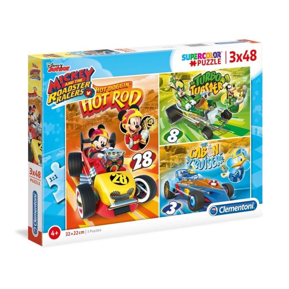 Clementoni 25227 "Mickey And The Roadster Racers" - 48 Pcs Puzzle