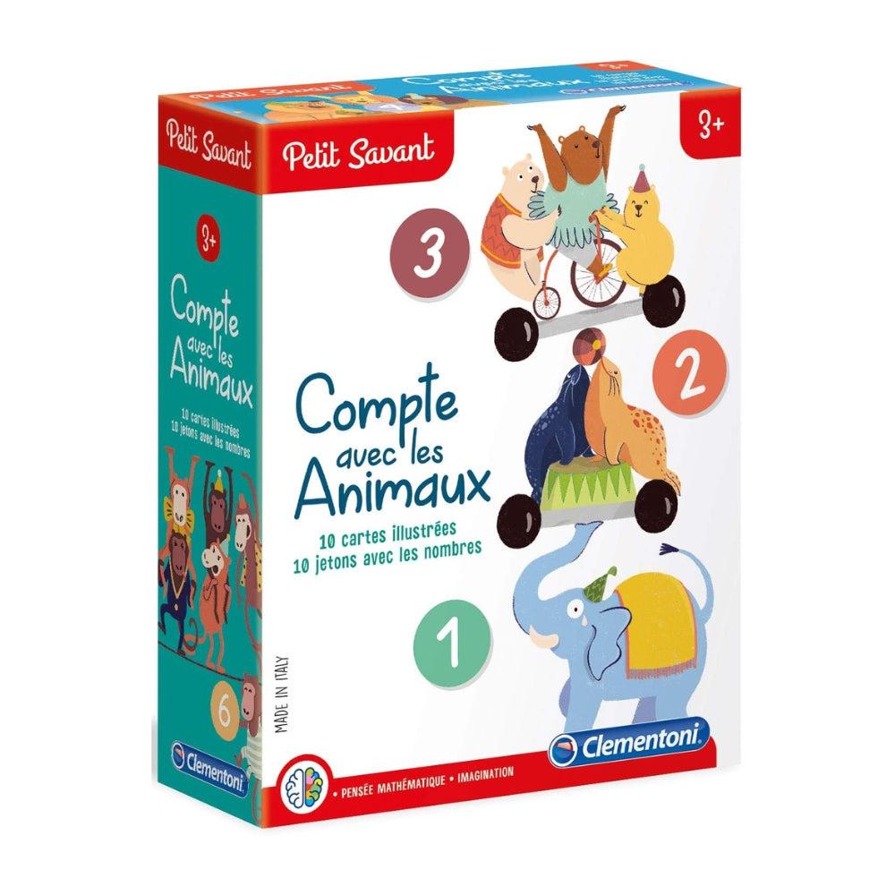 Clementoni 52363 Little Early Learning Countdown With Animals, Multi-Colour