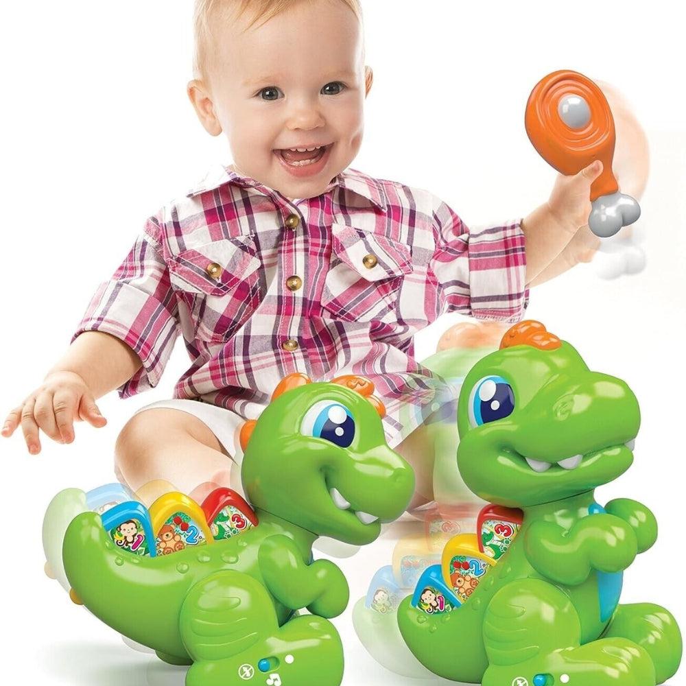 Clementoni Baby T-Rex Educative Electronic Talking Dinosaur Toy - 61260