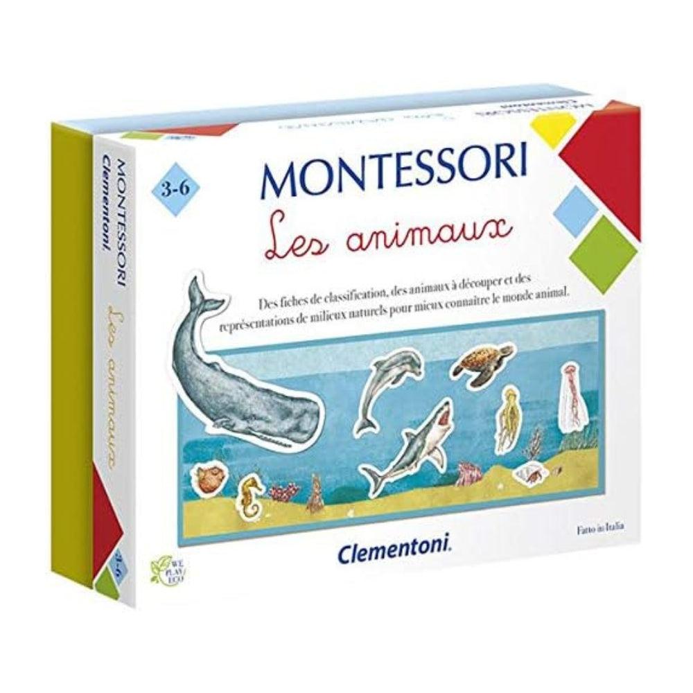 Clementoni Montessori Les Animaux, 52369.6, Multicolore