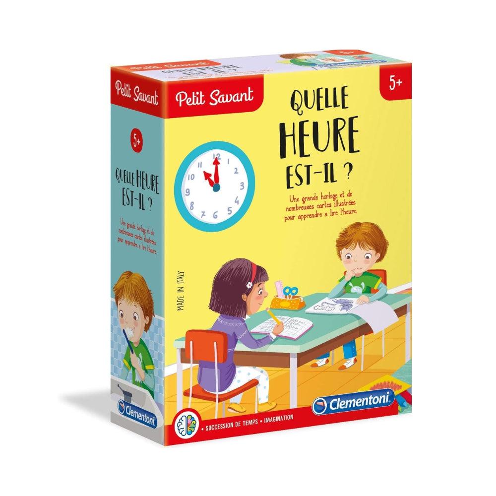 Clementoni Petit SavantQuelle Heure est-il, 52365, Multi-Coloured
