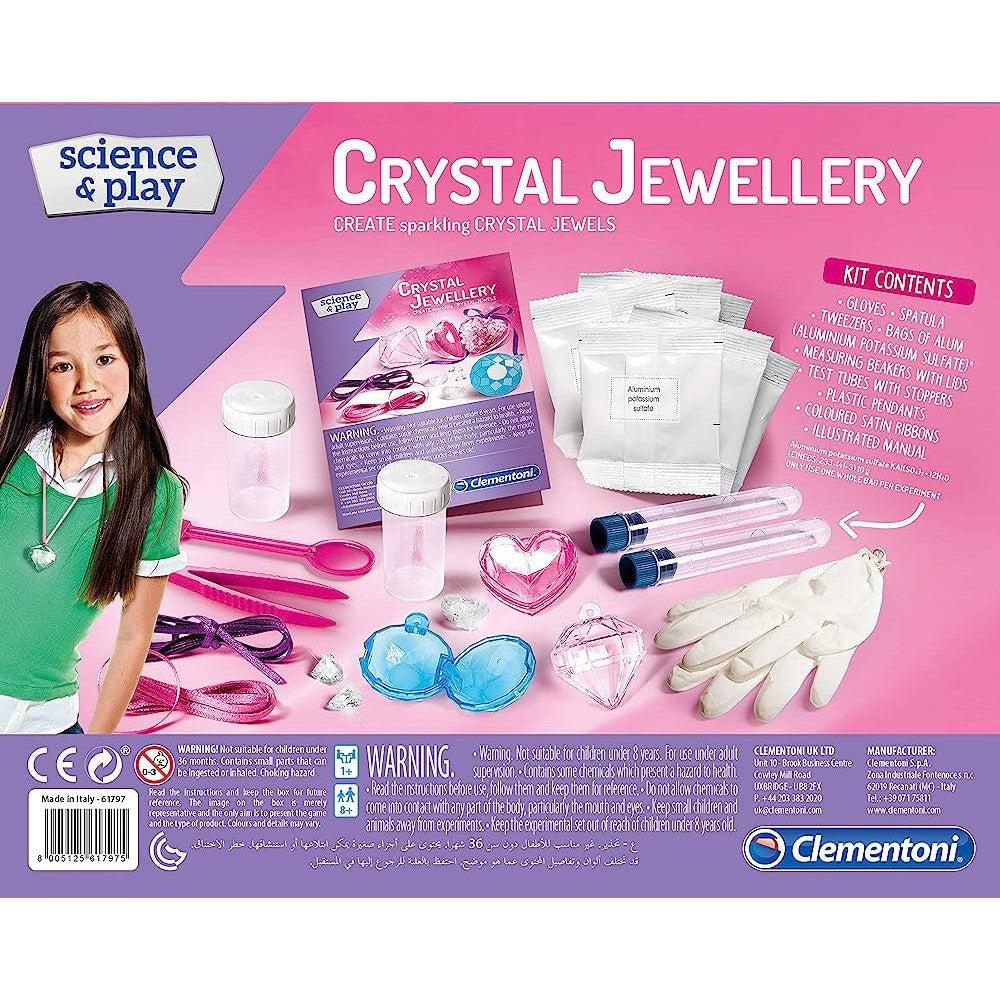 Clementoni Science & play Crystal Jewlls, MultiColor