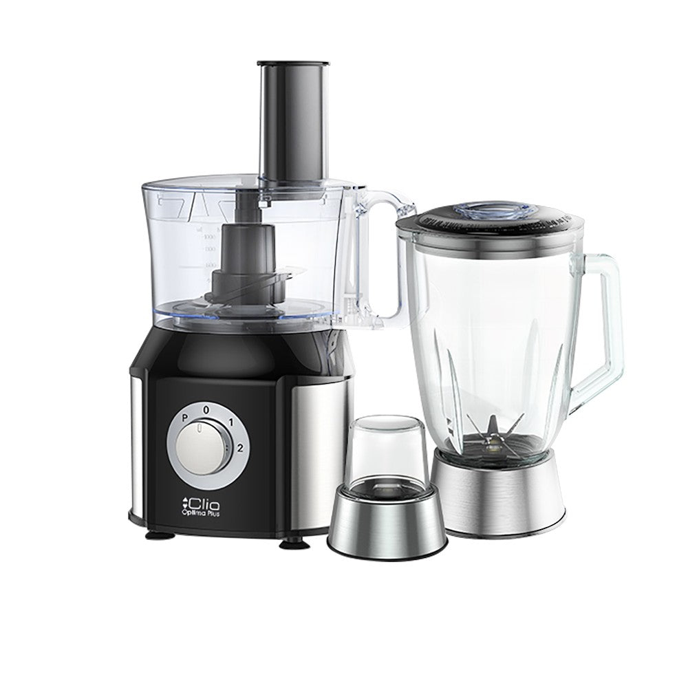 Clio Optima Plus Multifunction Food Processor 8 In 1 500W