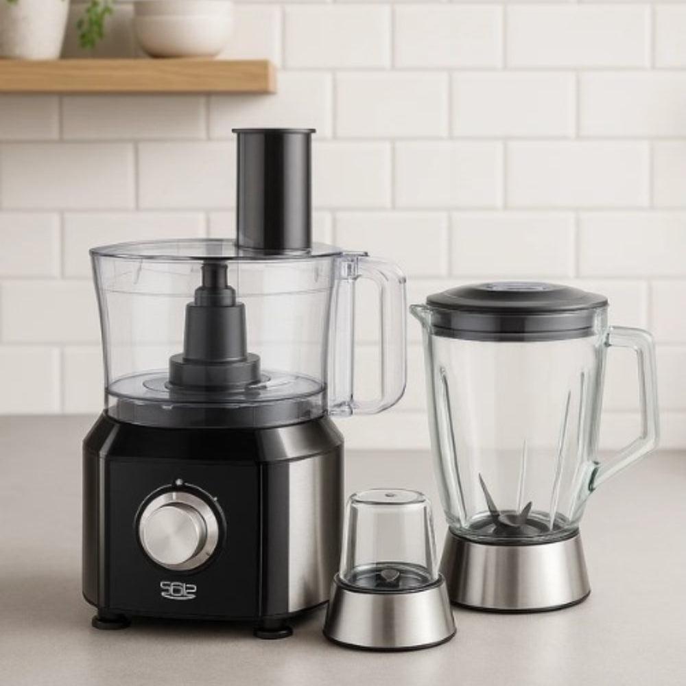 Clio Optima Plus Multifunction Food Processor 8 In 1 500W
