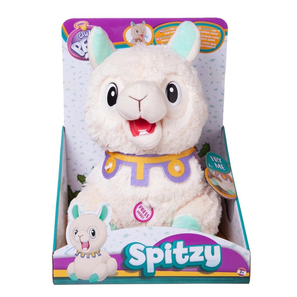 Club Petz Spitzy Funny Chew Laughing Spit llama Interactive Plush Toy New