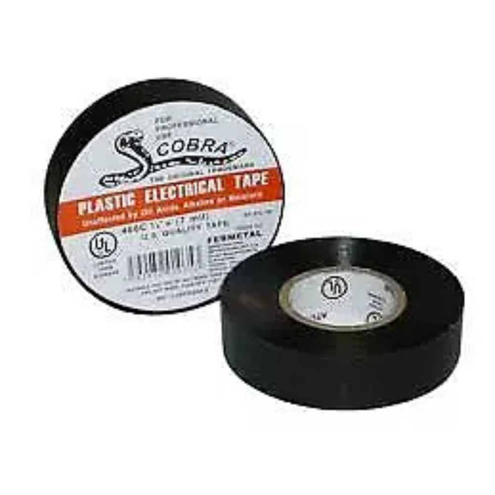 Cobra Electrical Tape Black 34 X 60 FT Insulated Electric