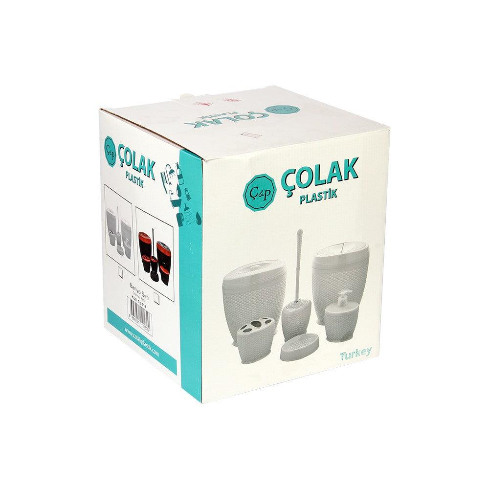 Colak Plastic Banyo Set 6 Pcs