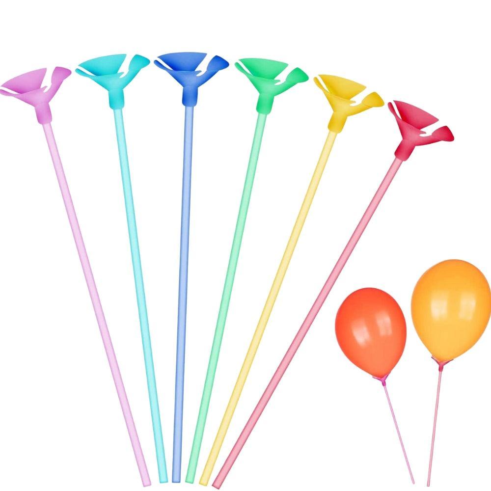 Colorful Bulk Balloon Stick and Cup