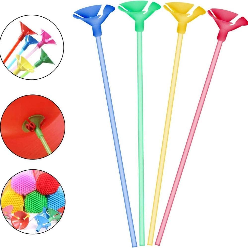 Colorful Bulk Balloon Stick and Cup