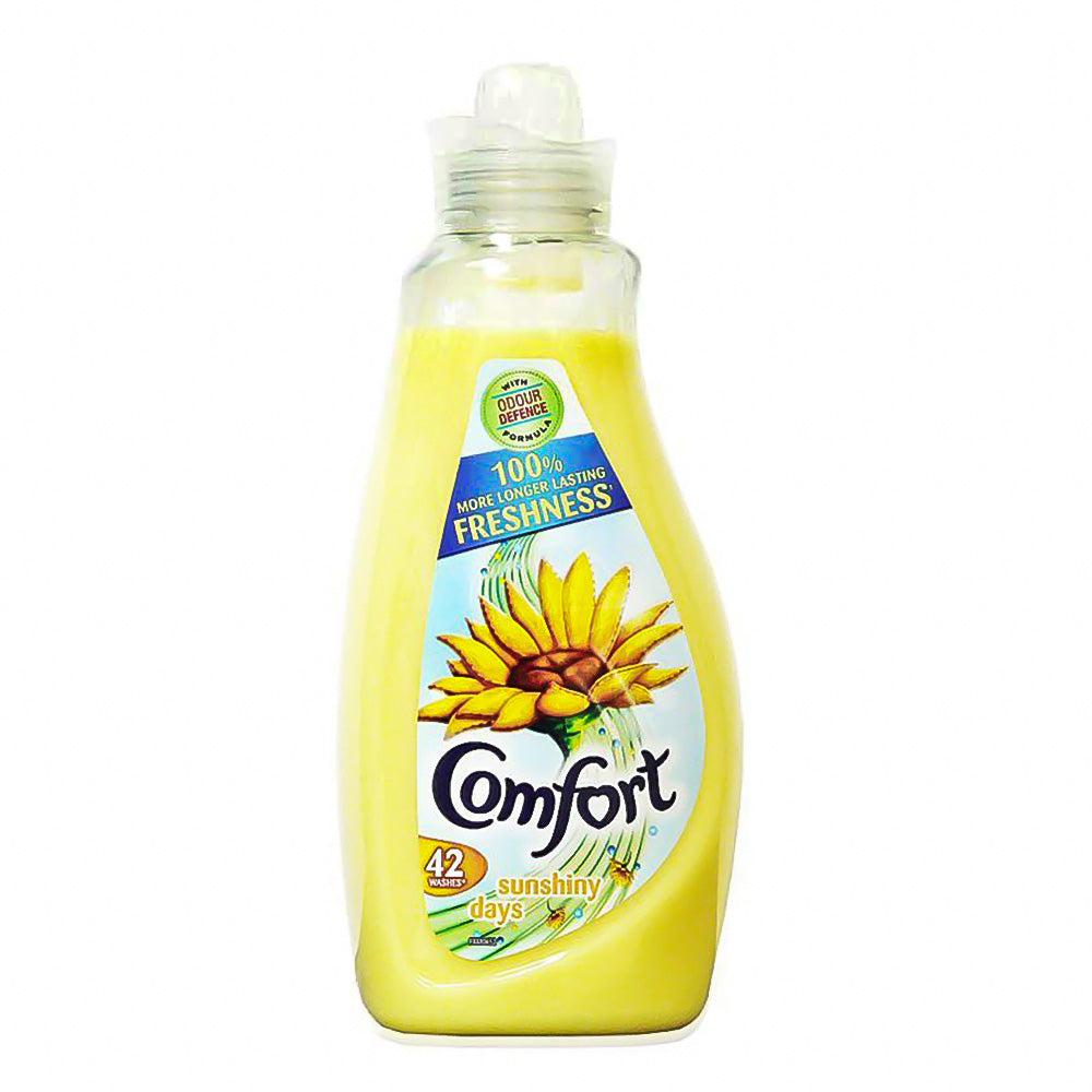 Comfort Fabric Conditioner Sunshine 42 Washes Of Clothes 1.5L