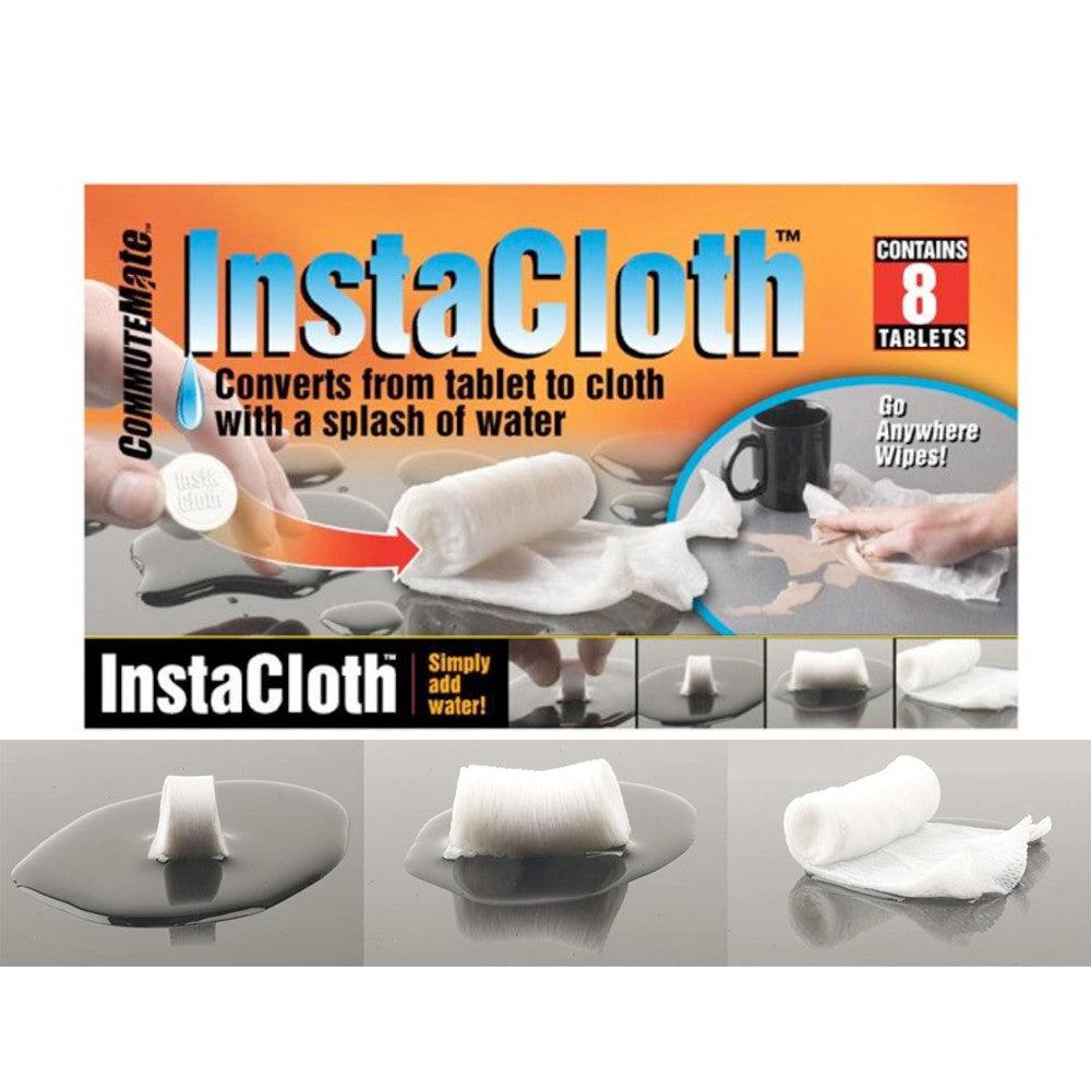 CommuteMate InstaCloth-Go Anywhere Wipes