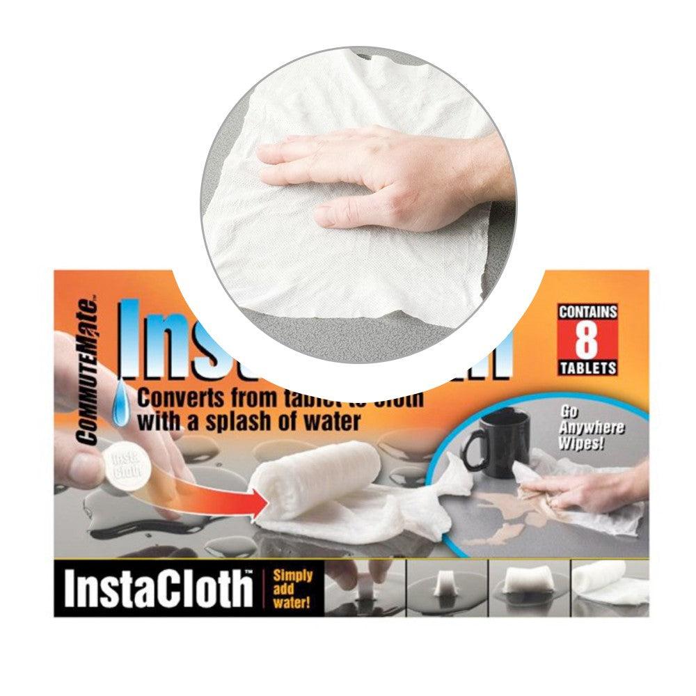 CommuteMate InstaCloth-Go Anywhere Wipes