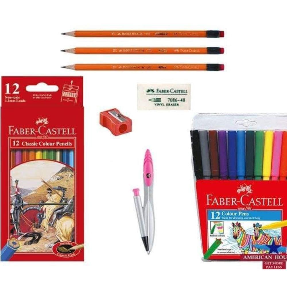 Complete School Stationery Set – Faber-Castell & More
