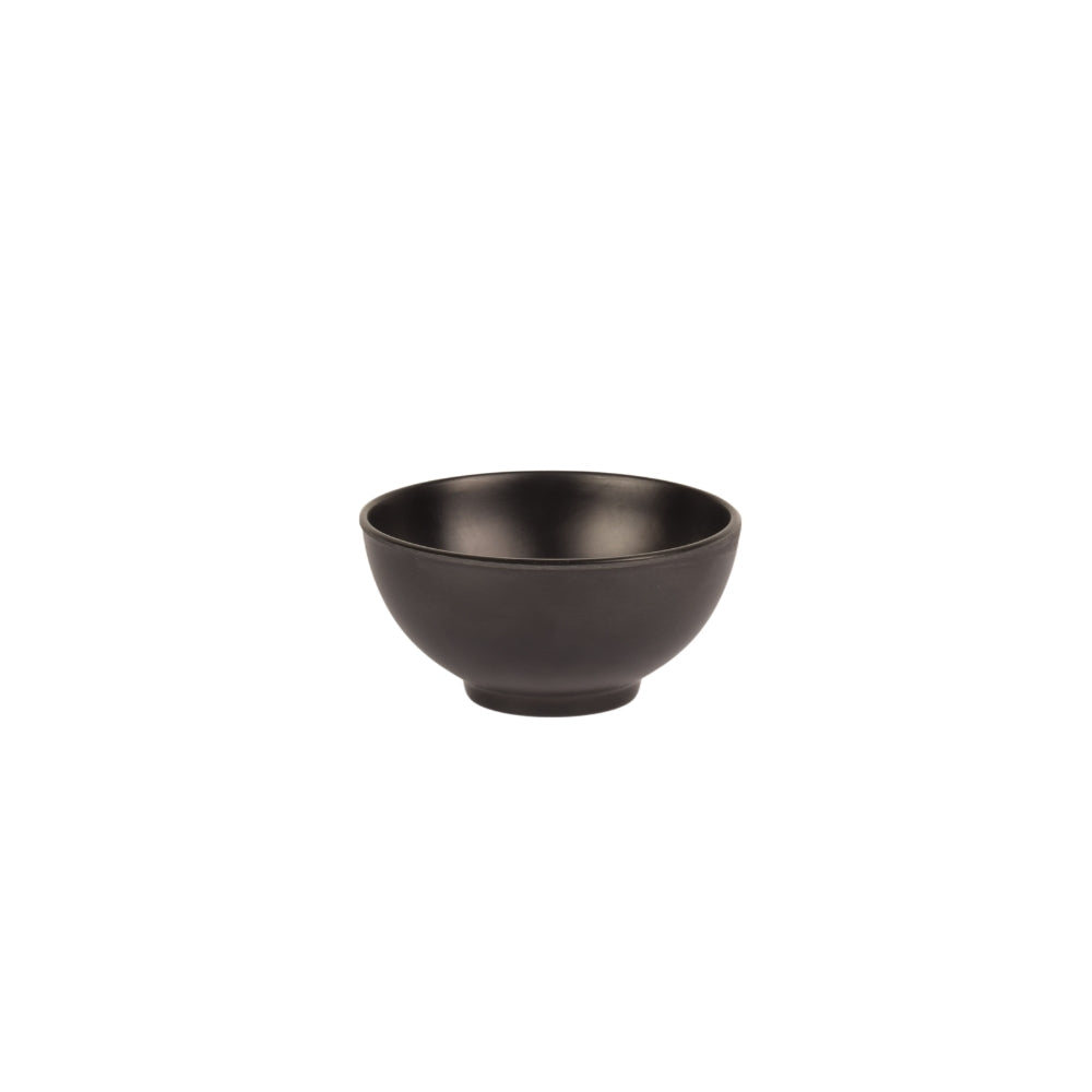 Cone Bowl Black Melamine