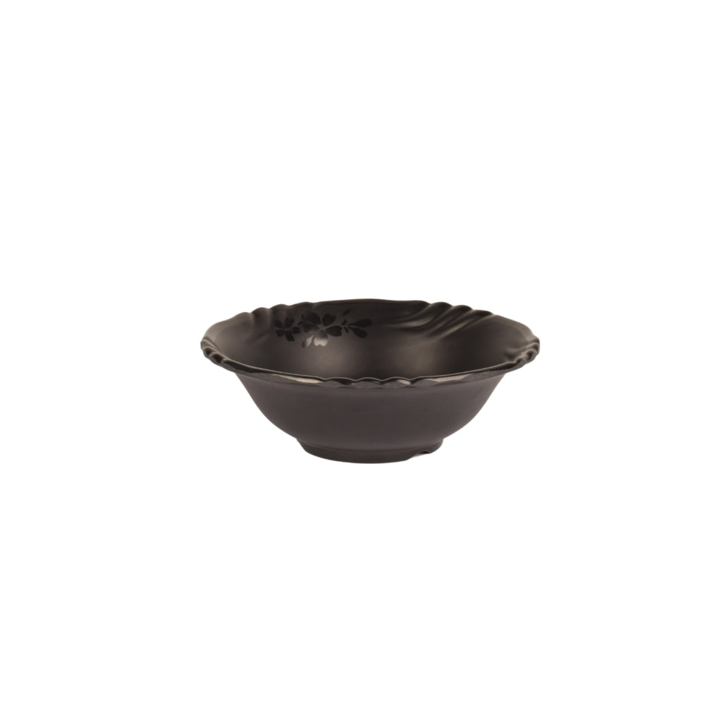 Cone Bowl Black Melamine