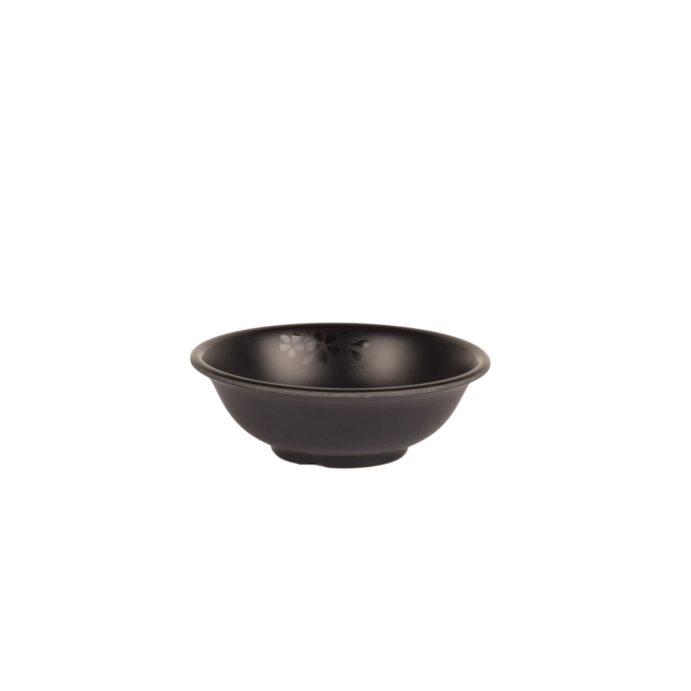 Cone Bowl Black Melamine