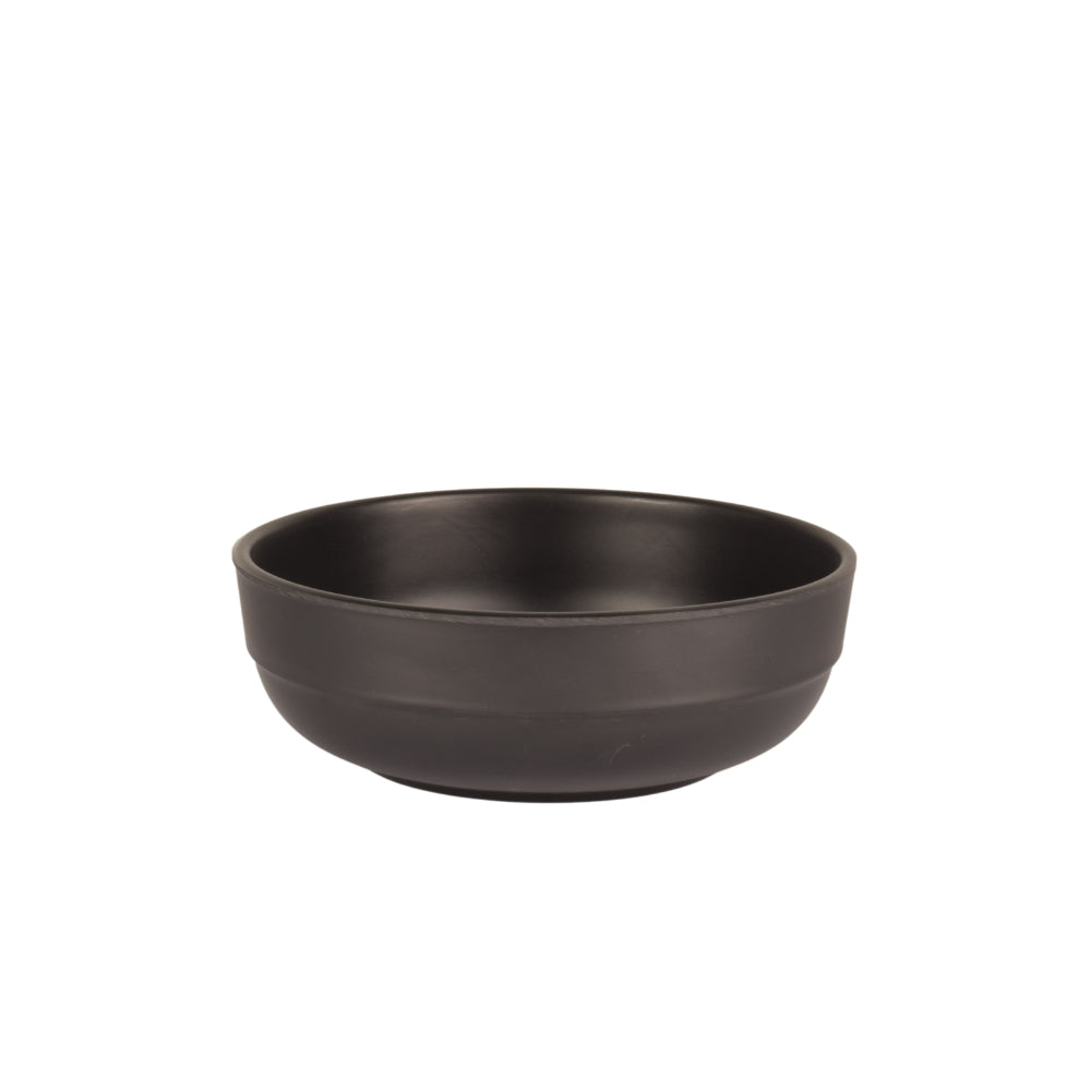Cone Bowl Black Melamine