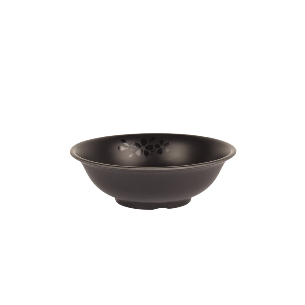 Cone Bowl Black Melamine