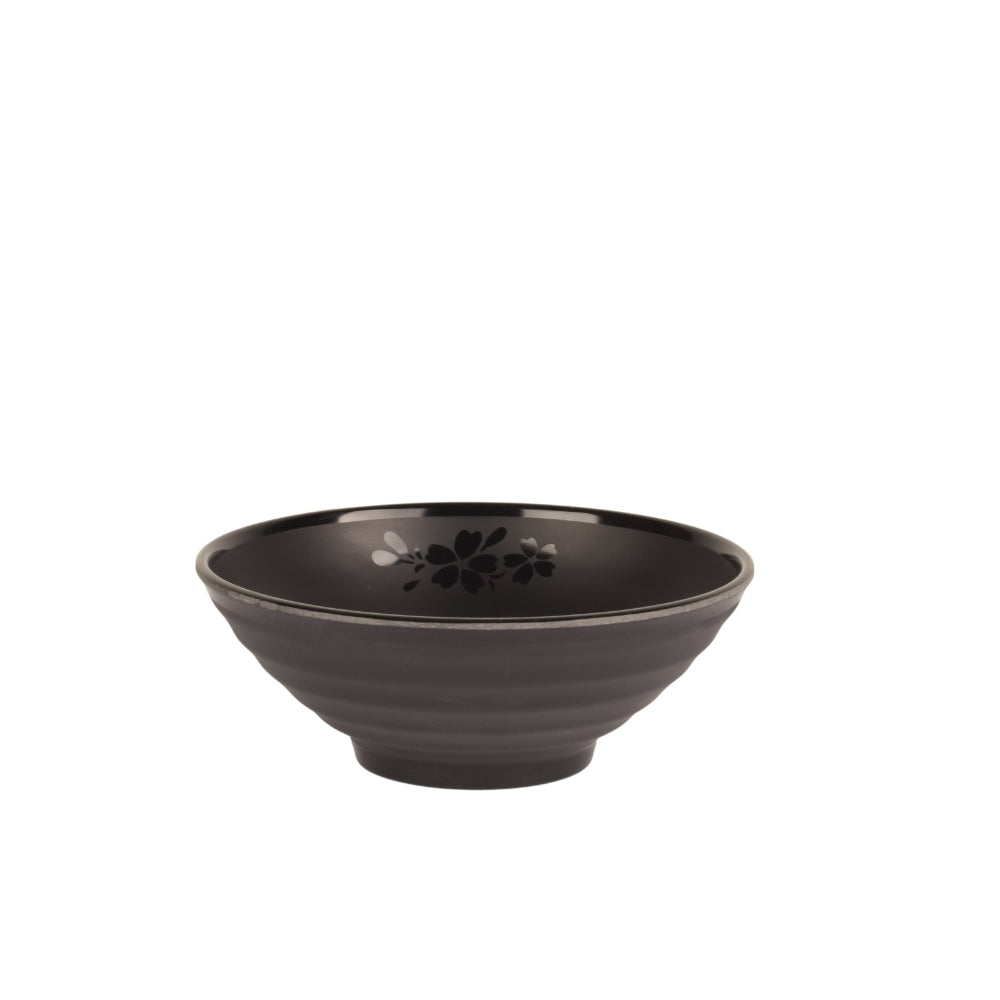 Cone Bowl Black Melamine