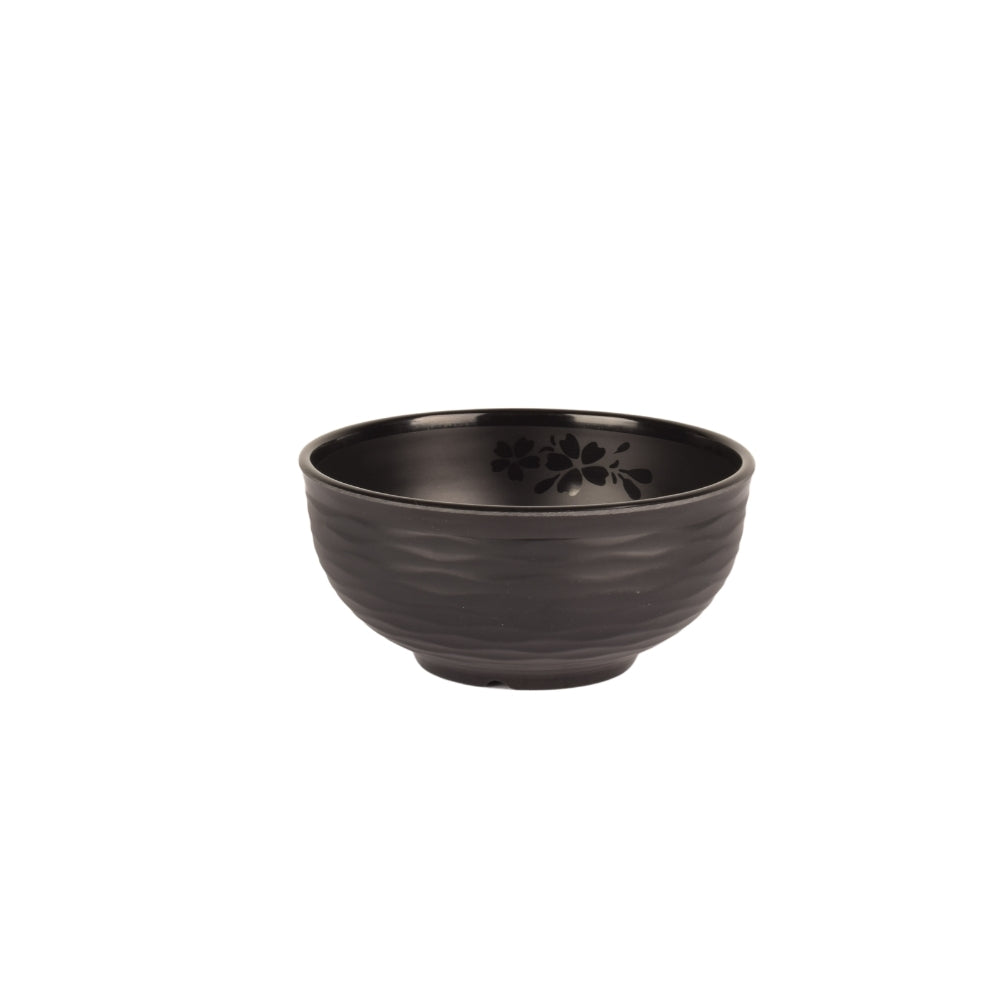 Cone Bowl Black Melamine