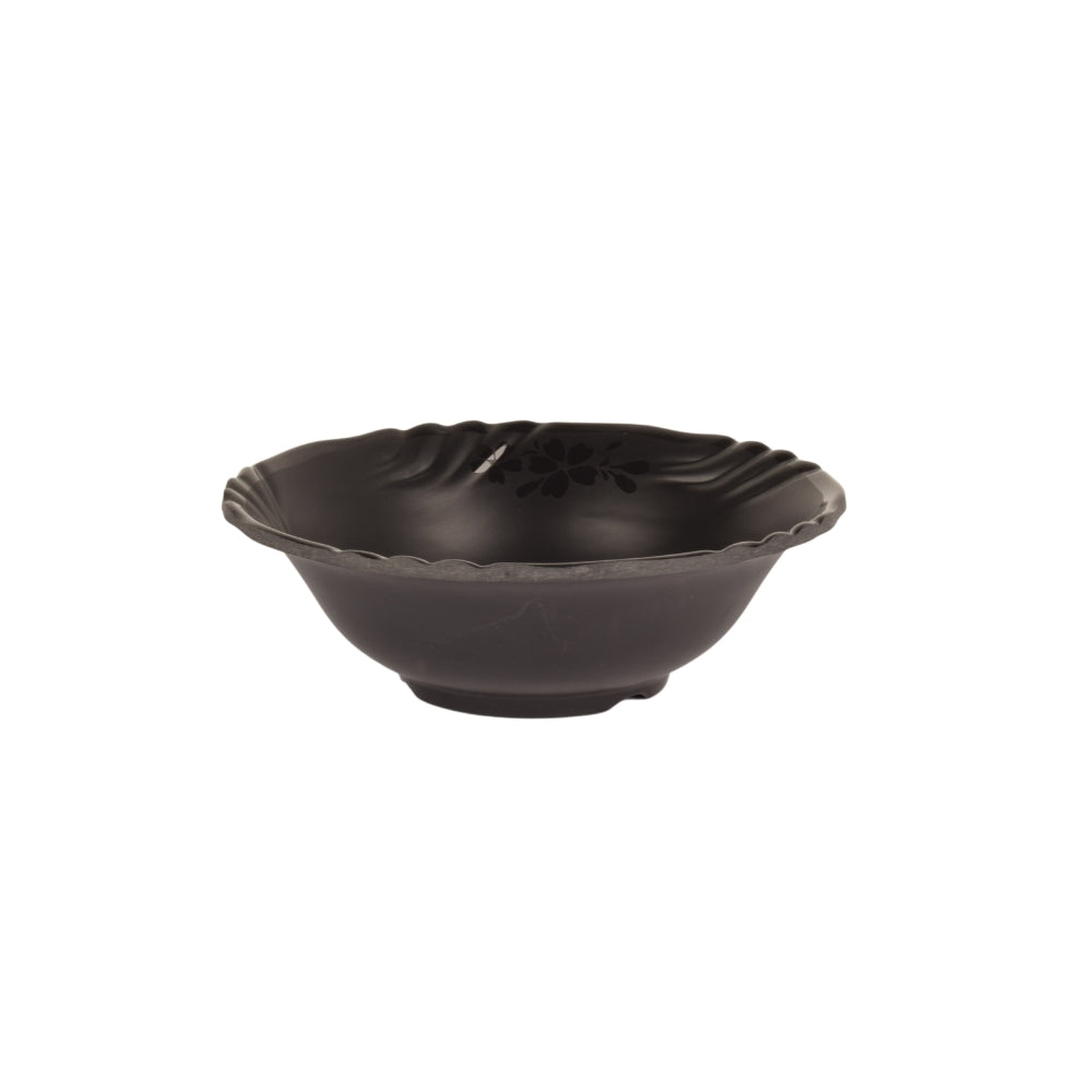 Cone Bowl Black Melamine