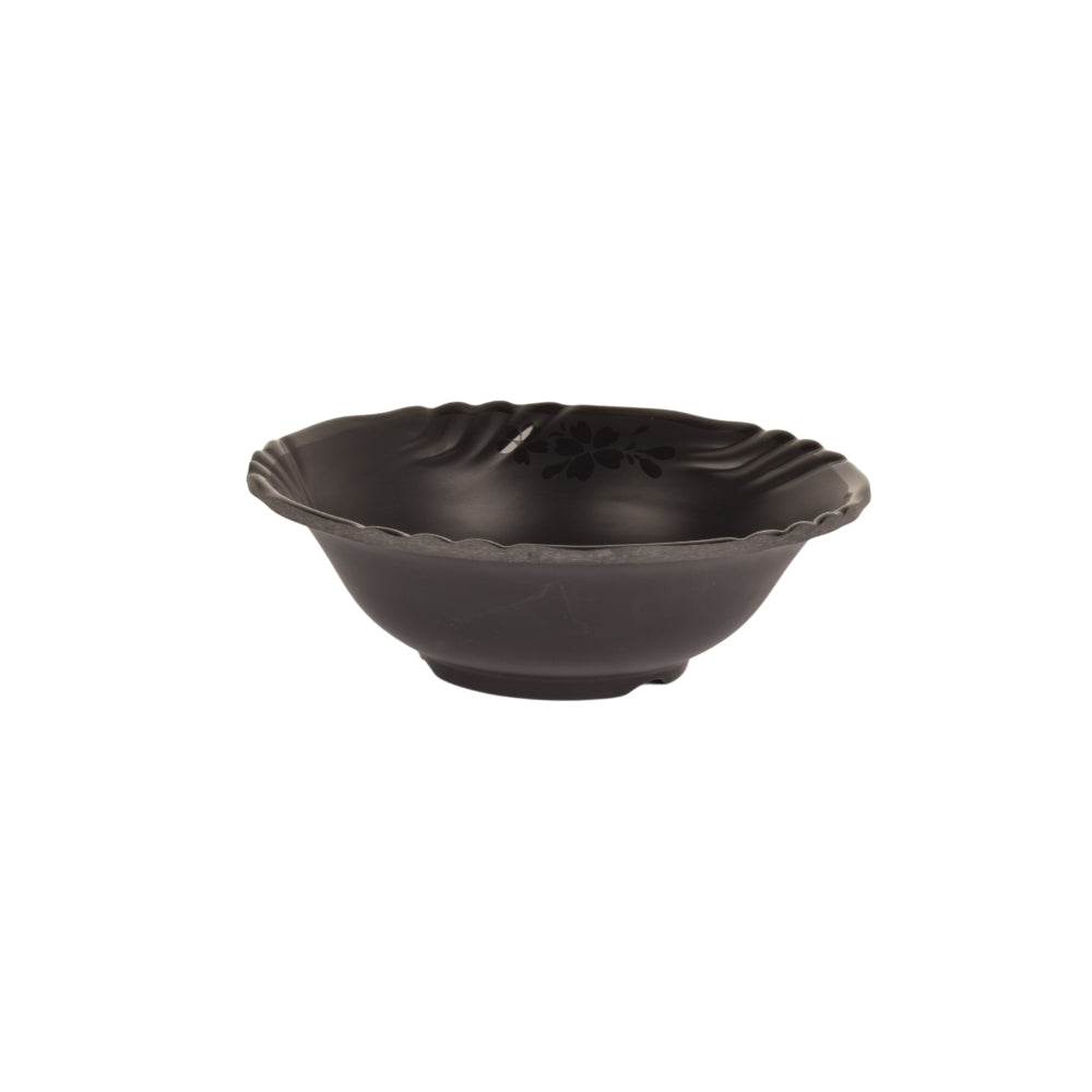 Cone Bowl Black Melamine