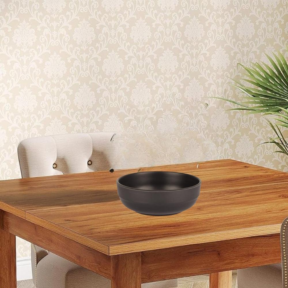 Cone Bowl Black Melamine