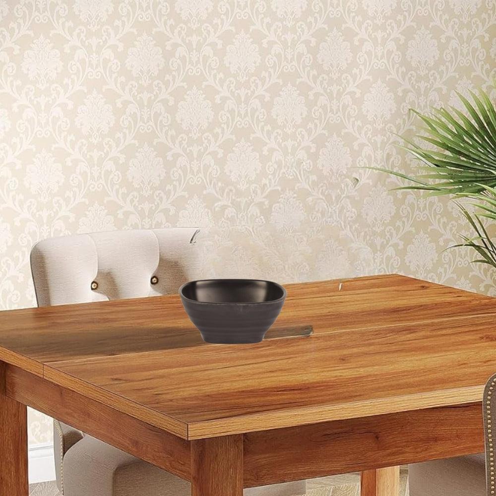 Cone Bowl Black Melamine