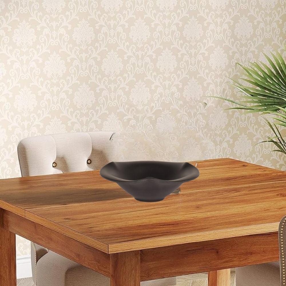 Cone Bowl Black Melamine