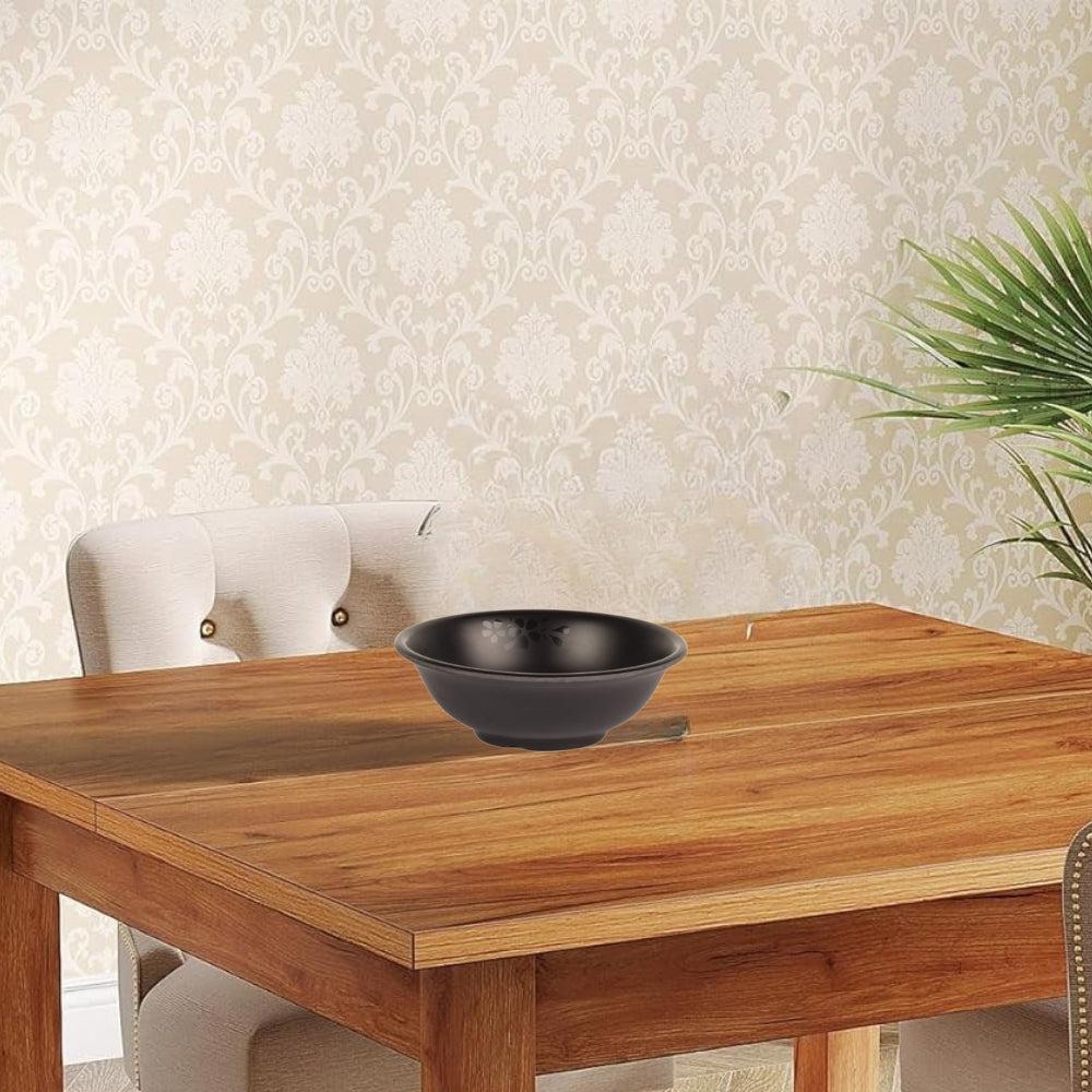 Cone Bowl Black Melamine