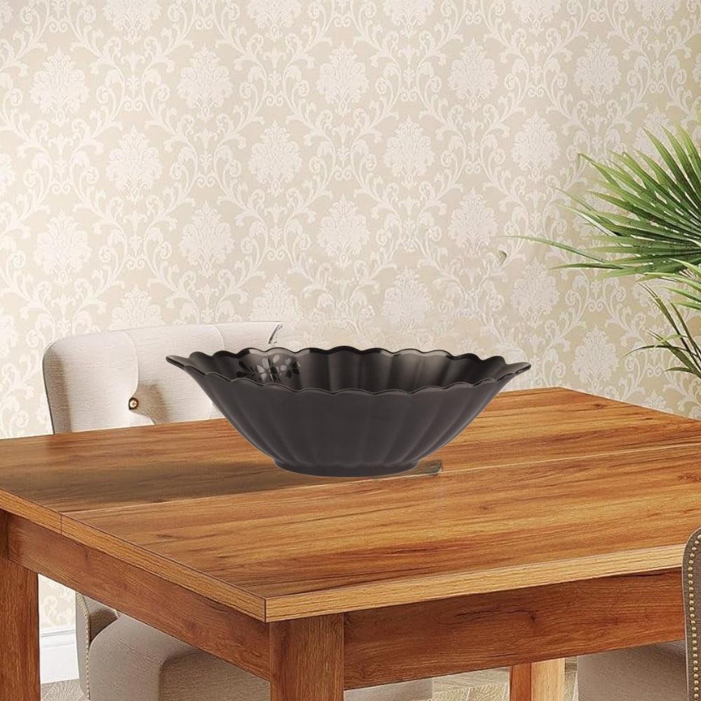 Cone Bowl Black Melamine