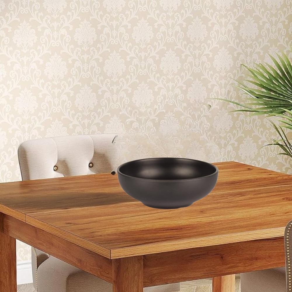 Cone Bowl Black Melamine