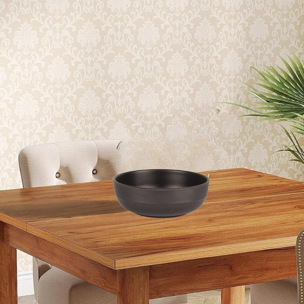Cone Bowl Black Melamine