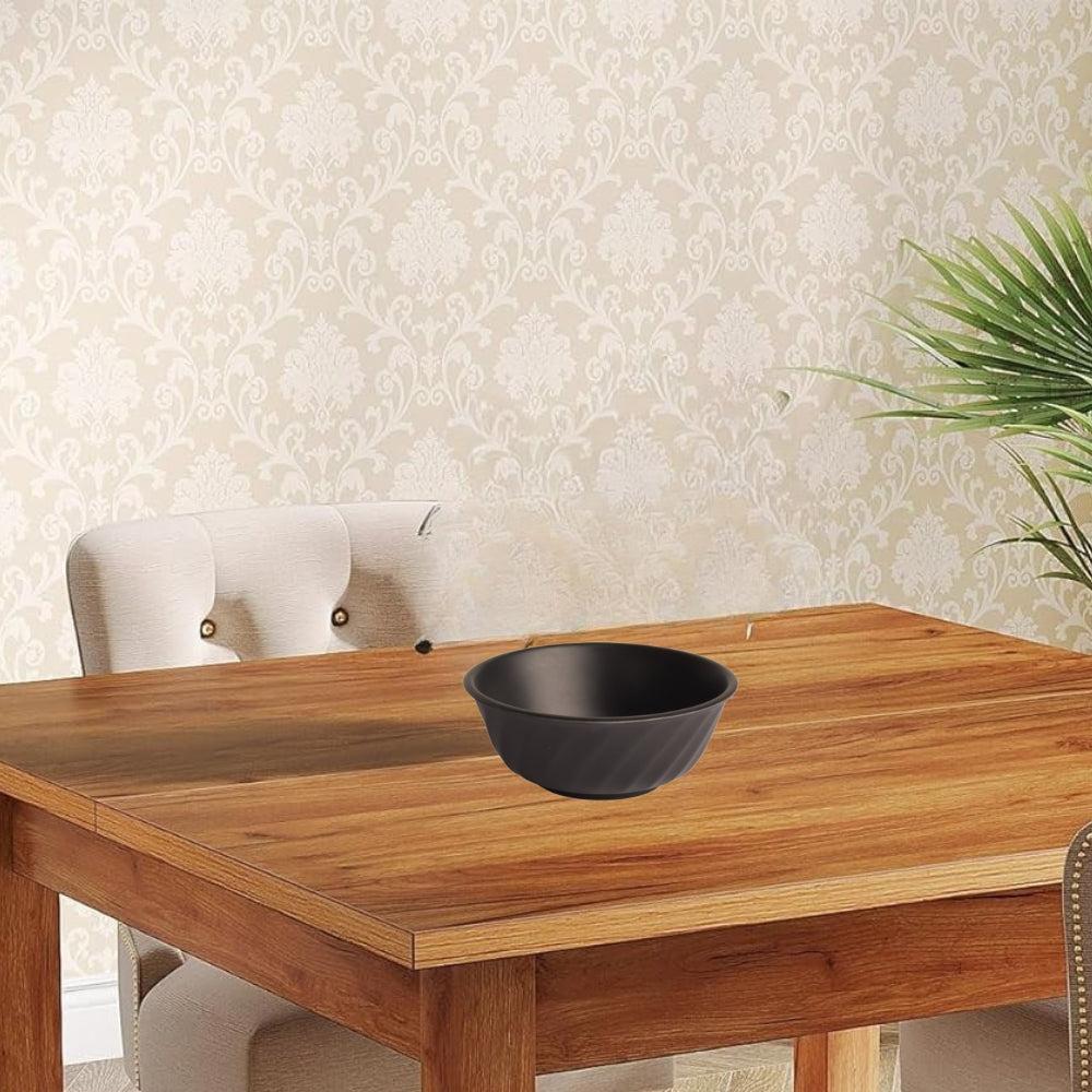 Cone Bowl Black Melamine