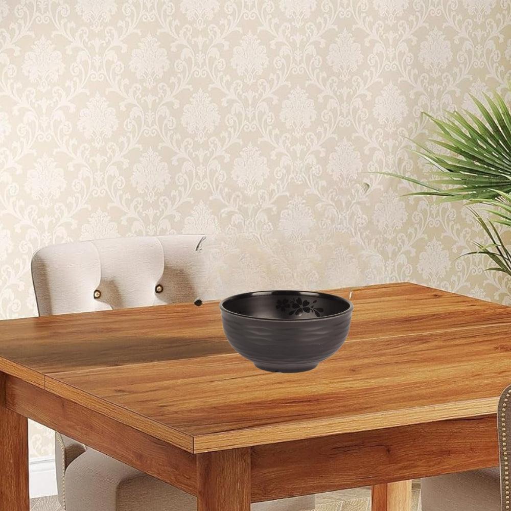 Cone Bowl Black Melamine