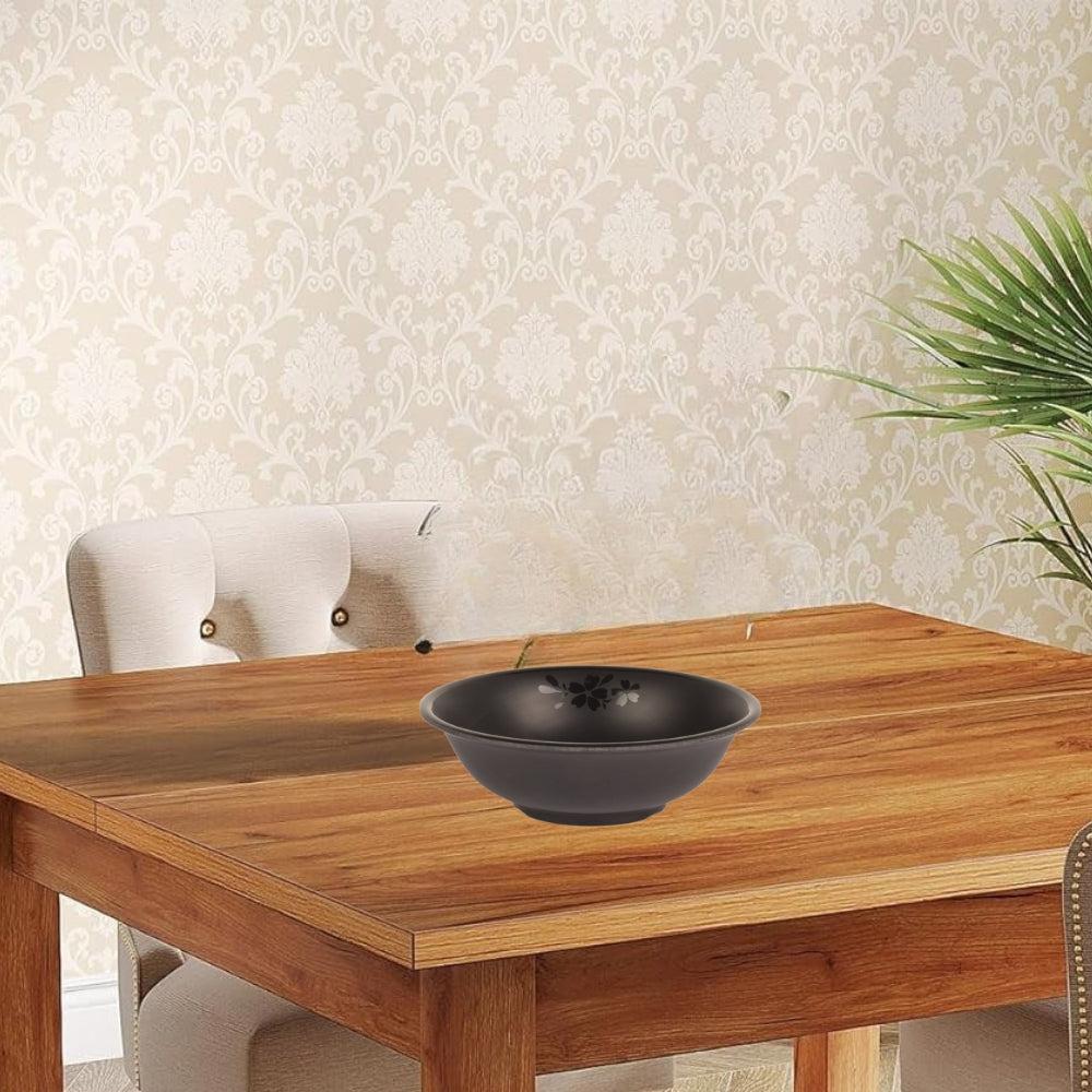 Cone Bowl Black Melamine