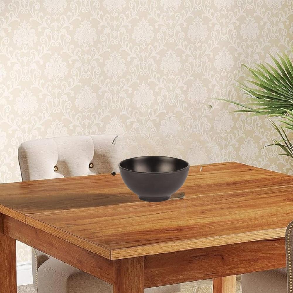 Cone Bowl Black Melamine
