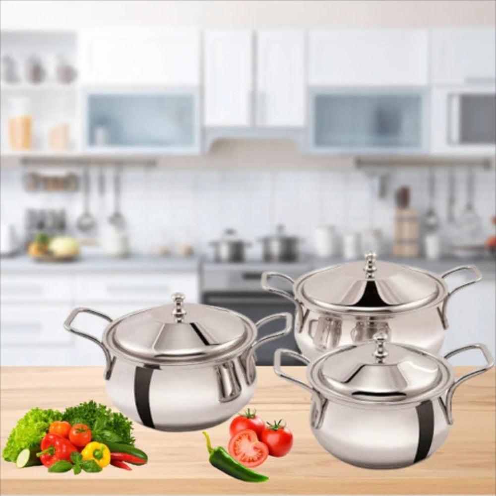 Cookware Set Special Triples Capsule Bottom 8 Pcs