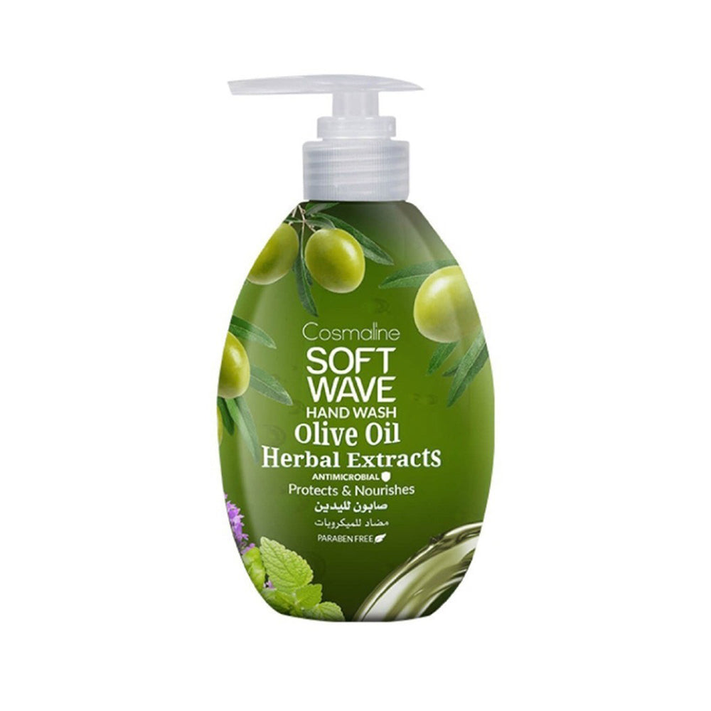 Cosmaline Soft Wave Hand Wash Olive Oil & 6 Herbal Extract 550ml