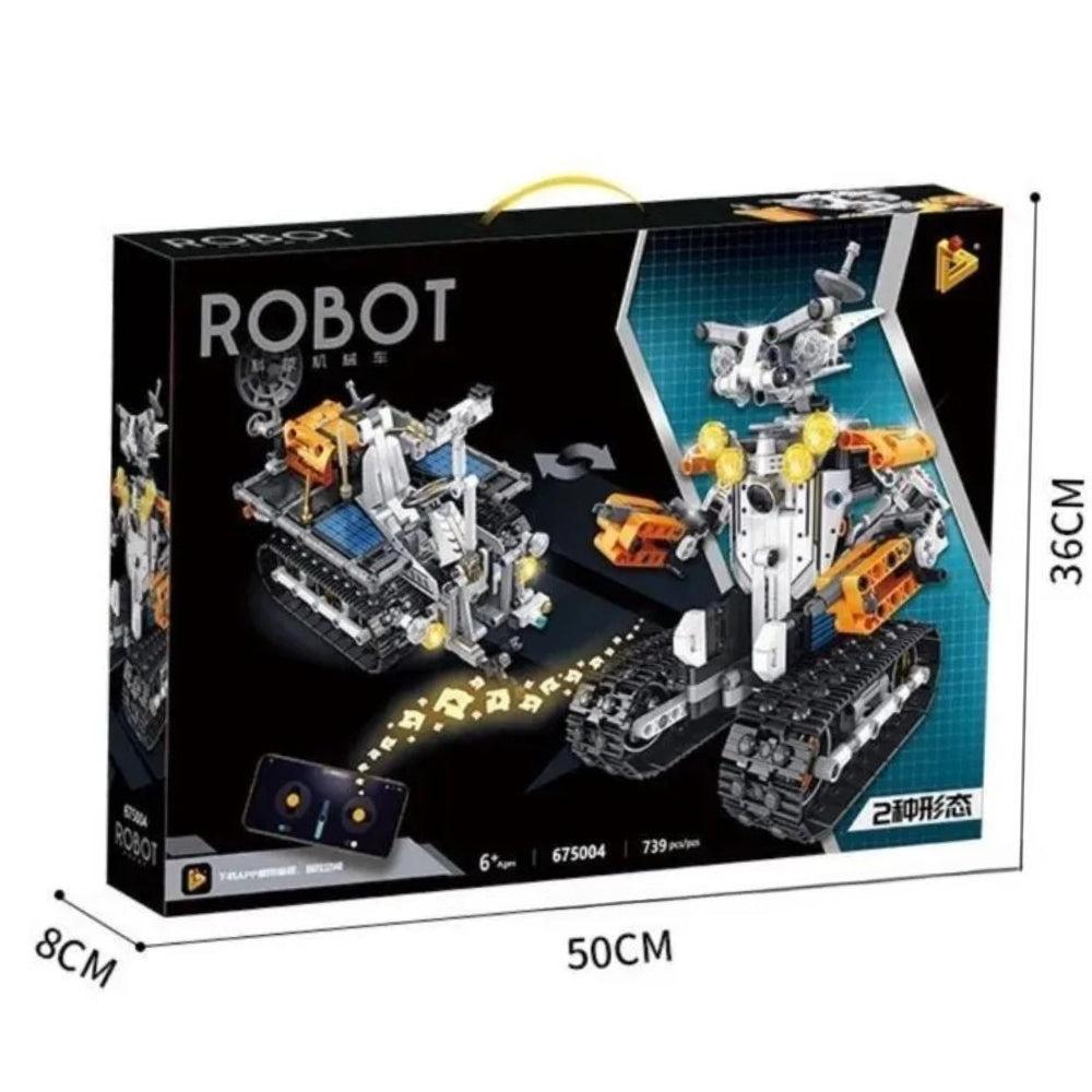 Creator Robot constructor transformer on remote control 2 in 1 for children and adults, boy