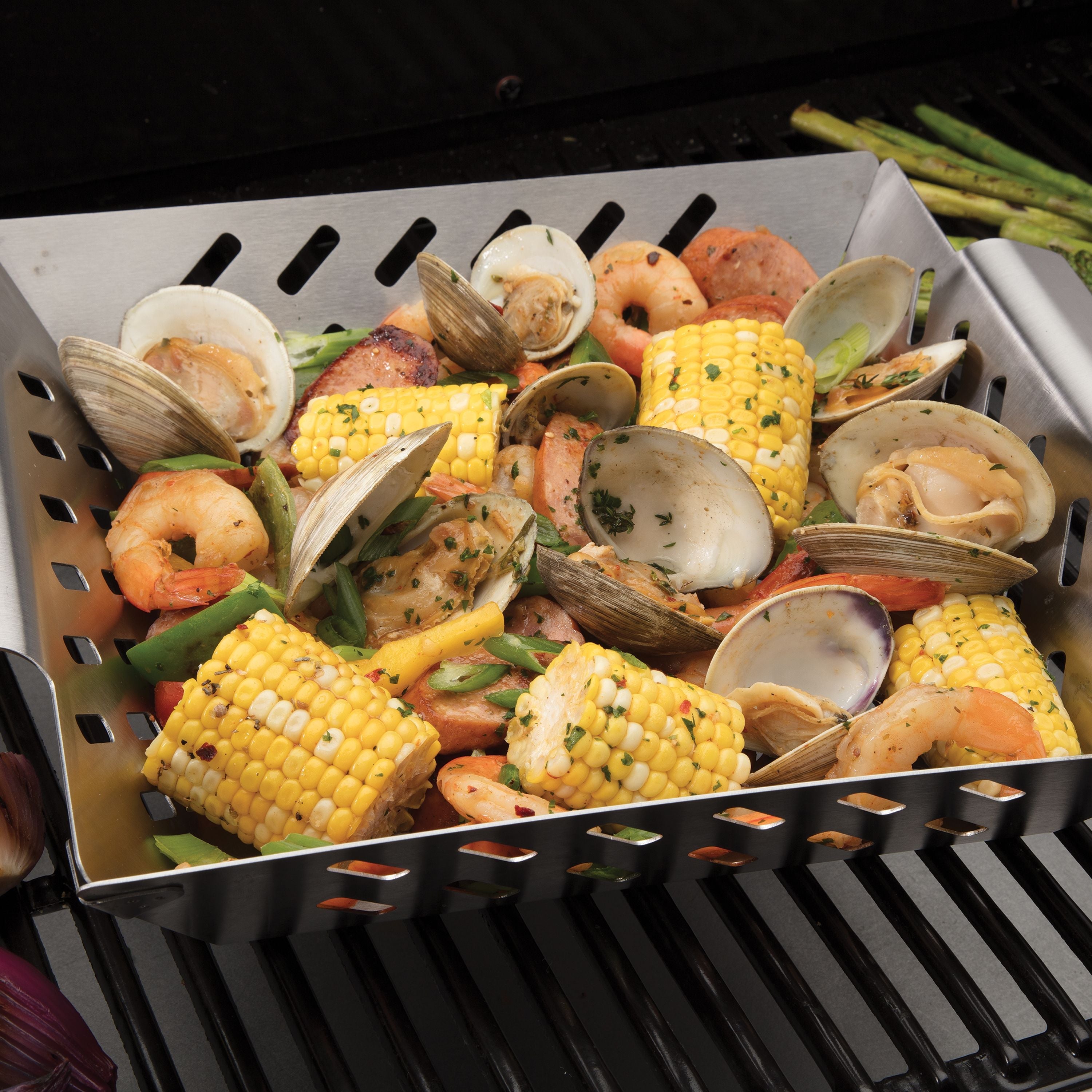 Cuisinart Stainless Steel BBQ Wok