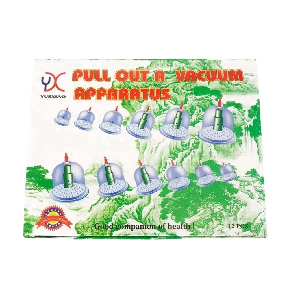 Cupping Hijama Cups with 12 Cups Cupping Set Guasha Set Chinese Wet Cupping Massage