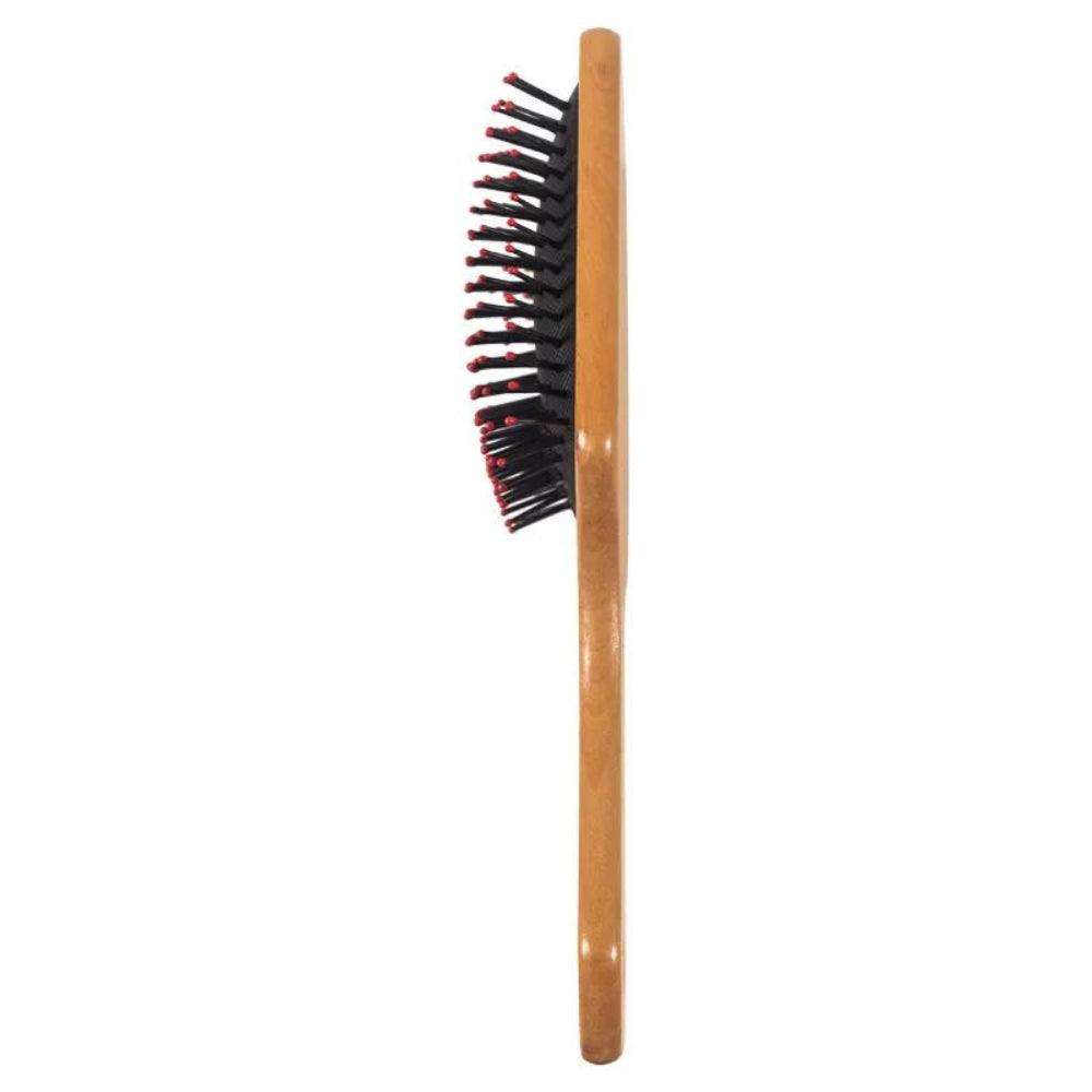 Cushion Brush Wood Hair Wood Paddle Hair Brush Scalp Massage Paddle Detangling Natural Wooden Hair Combs