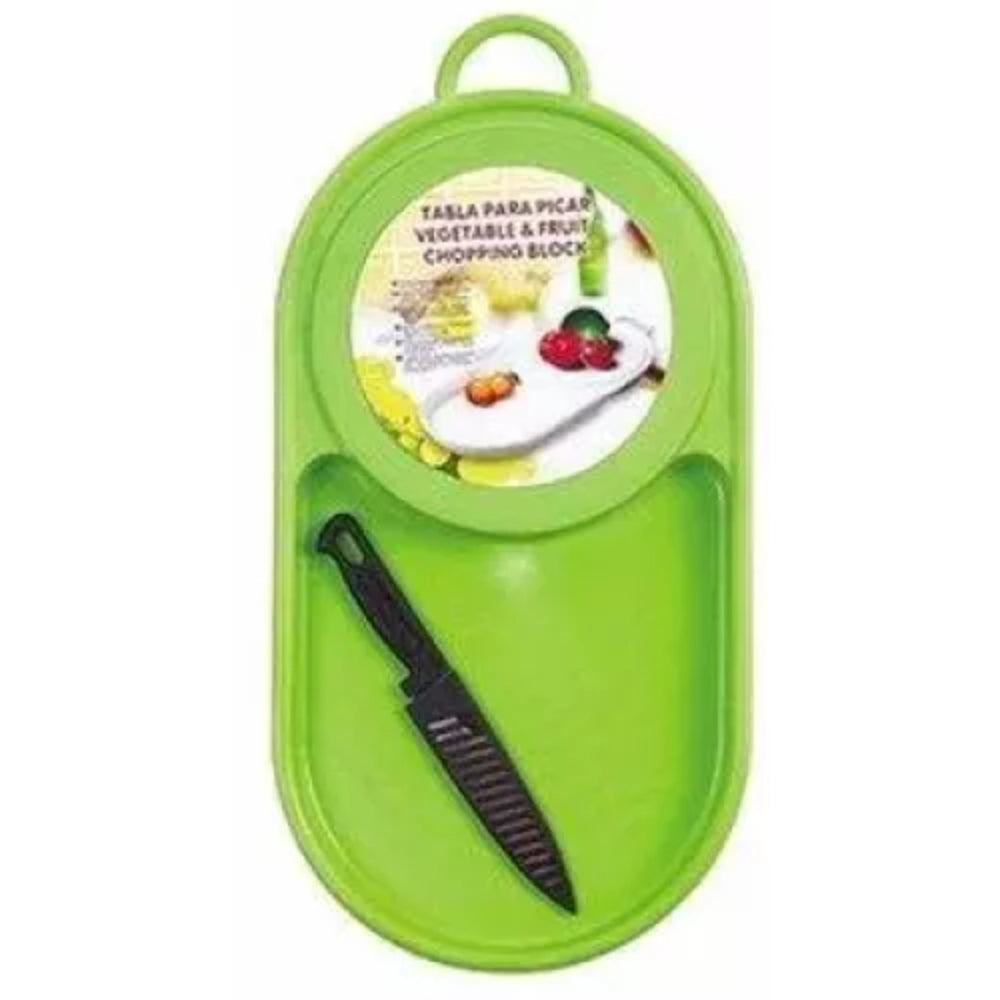 Cutting Board for every fruit or vegetable you need with knife chopping block