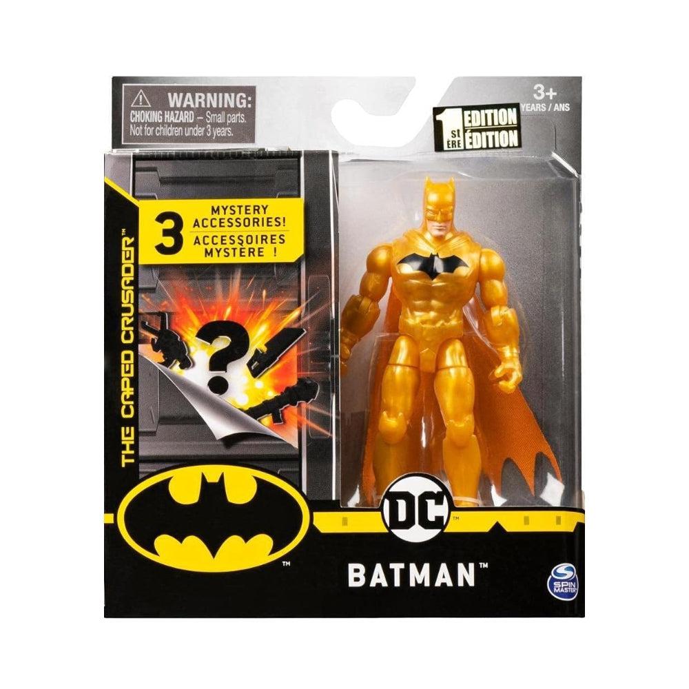 DC Batman 2020 Defender Batman (Gold Chase) 4-Inch Action Figure By Spin Master