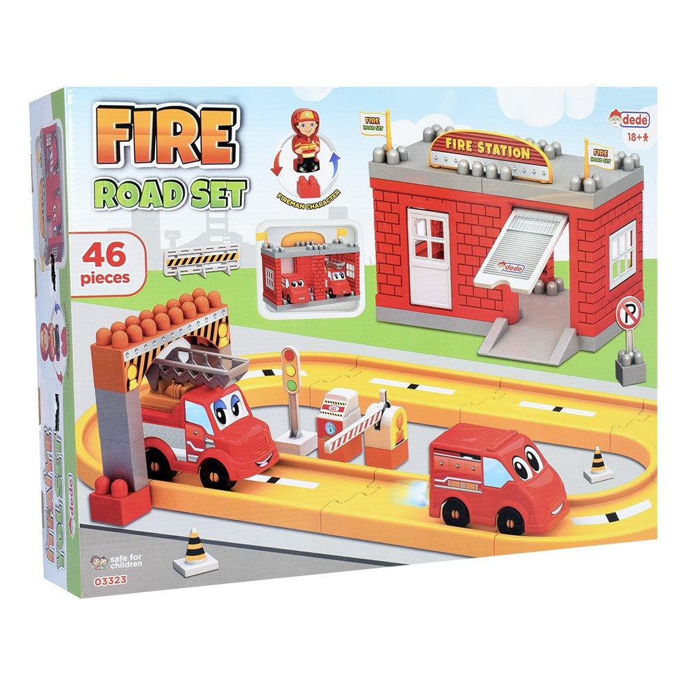 Dede - Fire Road Set - 46 Pcs